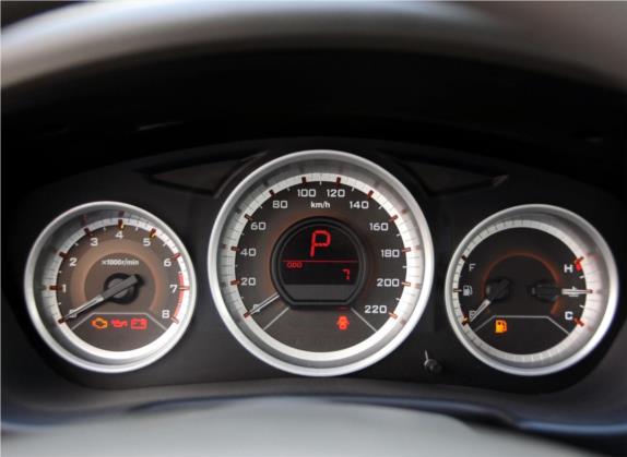 V3菱悦 2011款 1.5L CVT旗舰版 中控类   仪表盘