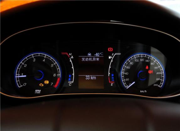 菲翔 2012款 1.4T 手动畅享版 中控类   仪表盘