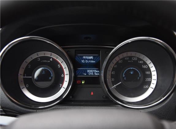 揽福 2017款 1.9T 柴油手动两驱豪华版 7座 中控类   仪表盘