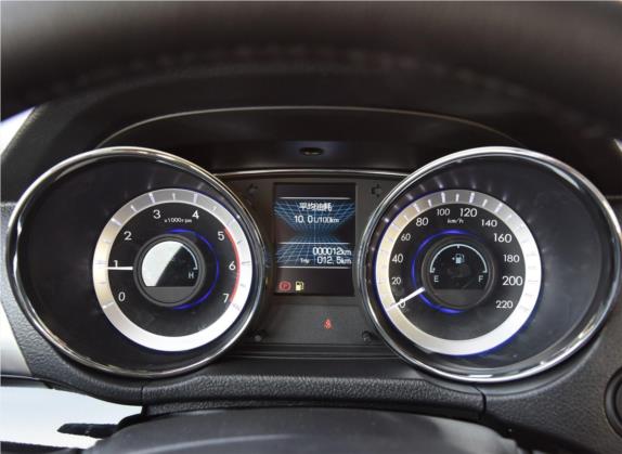 揽福 2017款 2.0T 汽油手动两驱豪华版 5座 中控类   仪表盘