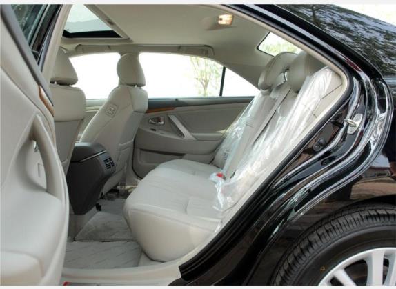 凯美瑞 2009款 240V G-BOOK智能导航版 车厢座椅   后排空间