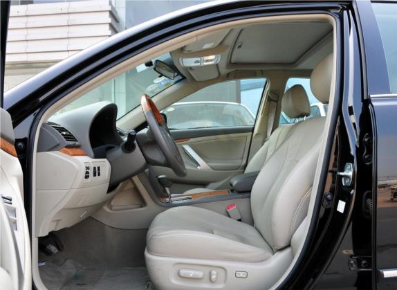 凯美瑞 2010款 200G 经典版 车厢座椅   前排空间