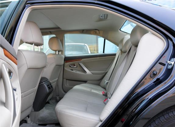 凯美瑞 2010款 200G 经典版 车厢座椅   后排空间