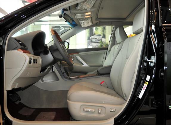 凯美瑞 2010款 200G 豪华版 车厢座椅   前排空间