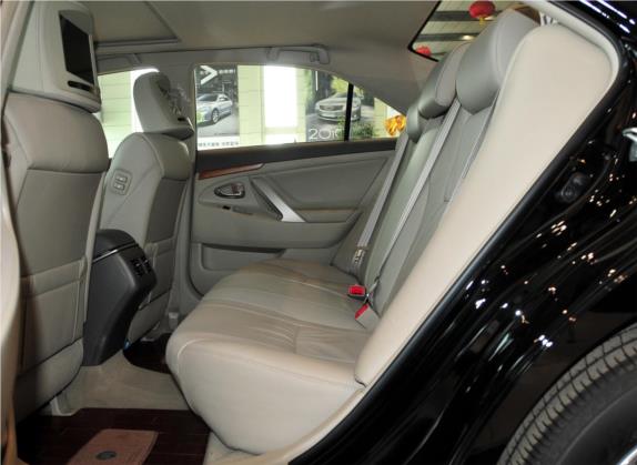 凯美瑞 2010款 200G 豪华版 车厢座椅   后排空间