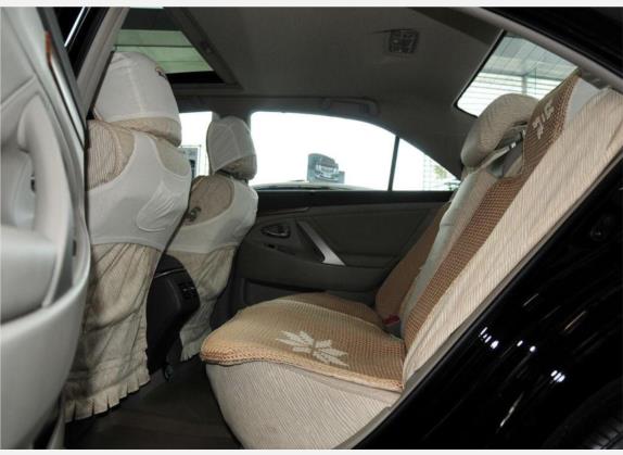 凯美瑞 2010款 240V Gbook智能领航版 车厢座椅   后排空间