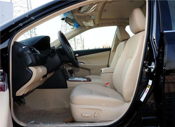 凯美瑞 2012款 2.0G 豪华版 车厢座椅   前排空间