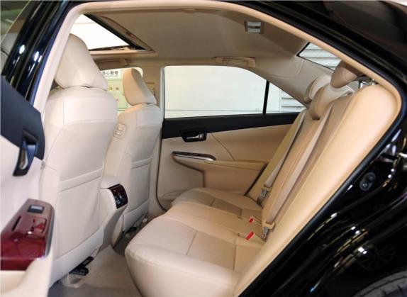 凯美瑞 2012款 2.5V 至尊导航版 车厢座椅   后排空间