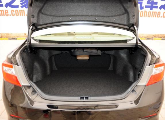 凯美瑞 2012款 2.5Q G-book旗舰版 车厢座椅   后备厢