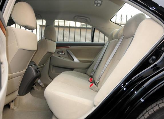 凯美瑞 2012款 200E 经典精英版 车厢座椅   后排空间