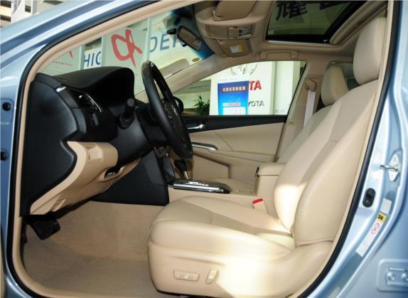 凯美瑞 2012款 尊瑞 2.5HG 豪华版 车厢座椅   前排空间