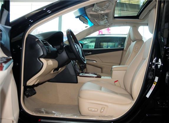 凯美瑞 2013款 2.0G 舒适版 车厢座椅   前排空间