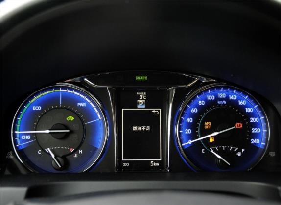 凯美瑞 2015款 双擎 2.5HQ 旗舰版 中控类   仪表盘