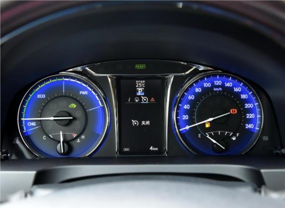 凯美瑞 2016款 双擎 2.5HG 十周年纪念豪华导航版 中控类   仪表盘