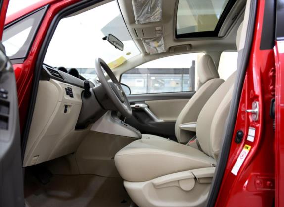 逸致 2014款 星耀 180G CVT舒适多功能版 车厢座椅   前排空间