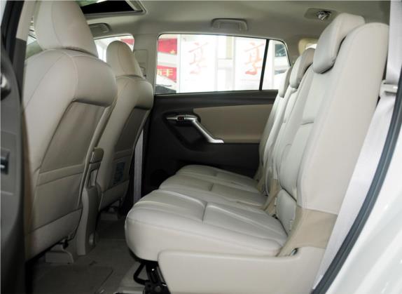 逸致 2014款 星耀 180G CVT豪华版 车厢座椅   后排空间