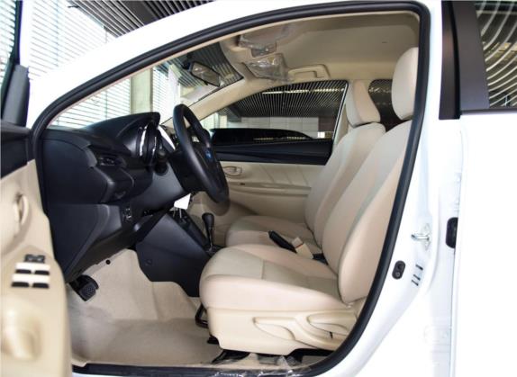 YARiS L 致炫 2016款 改款 1.3E CVT魅动版 车厢座椅   前排空间