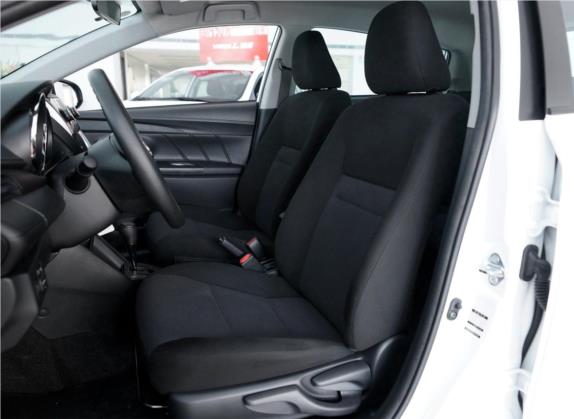 YARiS L 致炫 2017款 1.5E CVT劲速升级版 车厢座椅   前排空间