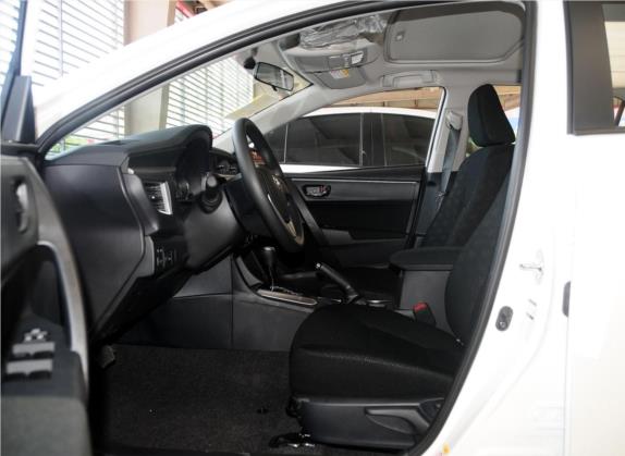 雷凌 2014款 1.6G CVT精英版 车厢座椅   前排空间