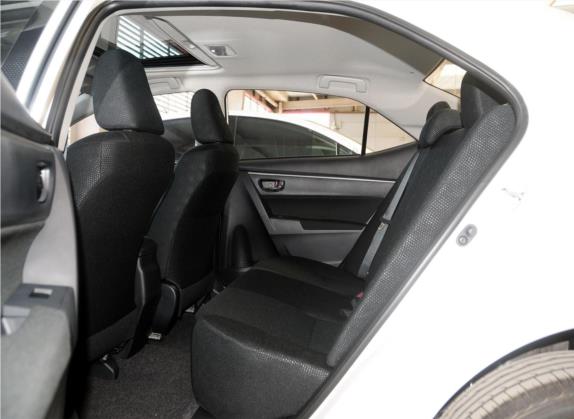 雷凌 2014款 1.6G CVT精英版 车厢座椅   后排空间