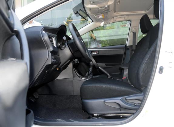 雷凌 2014款 1.6G 手动精英版 车厢座椅   前排空间