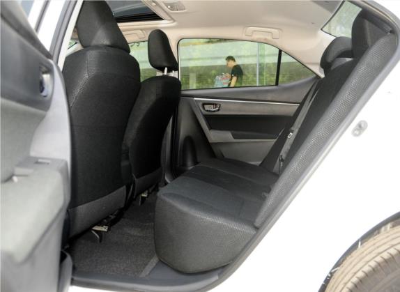 雷凌 2014款 1.6G 手动精英版 车厢座椅   后排空间