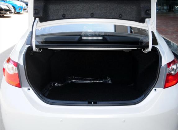 雷凌 2014款 1.6G 手动精英版 车厢座椅   后备厢