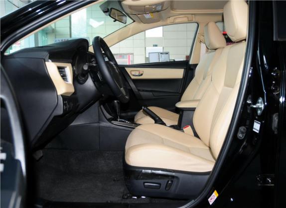 雷凌 2014款 1.8GS-L CVT领先版 车厢座椅   前排空间