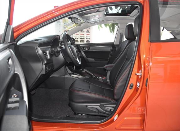 雷凌 2015款 1.6G CVT橙色限量版 车厢座椅   前排空间