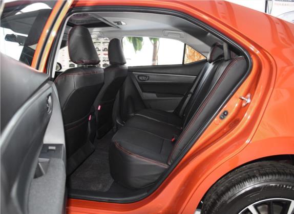 雷凌 2015款 1.6G CVT橙色限量版 车厢座椅   后排空间