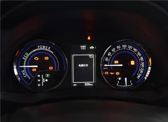 雷凌 2016款 双擎 1.8H GS E-CVT精英天窗版 中控类   仪表盘