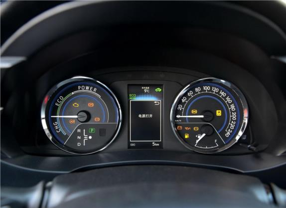 雷凌 2016款 双擎 1.8H GS E-CVT精英版 中控类   仪表盘