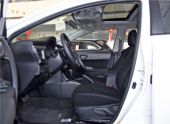 雷凌 2016款 1.8GS CVT精英版 车厢座椅   前排空间