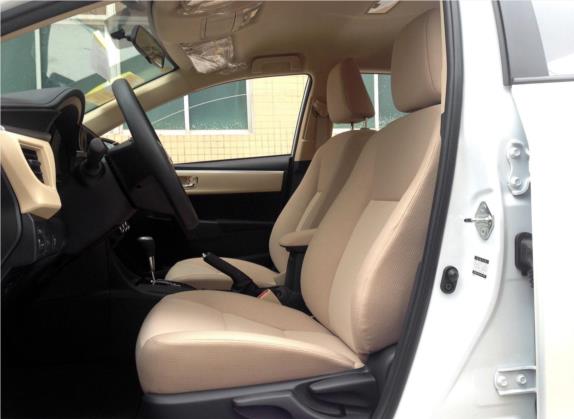 雷凌 2017款 1.2T E CVT新锐版 车厢座椅   前排空间