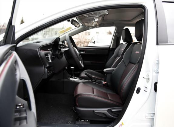 雷凌 2017款 1.2T V CVT豪华版 车厢座椅   前排空间