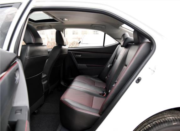 雷凌 2017款 1.2T V CVT豪华版 车厢座椅   后排空间