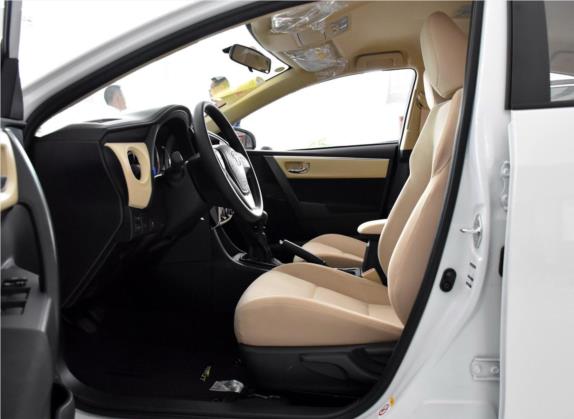 雷凌 2017款 改款 185T 手动新锐版 国V 车厢座椅   前排空间