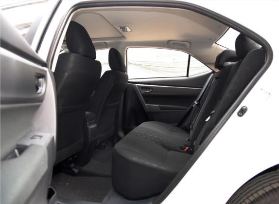 雷凌 2017款 改款 185T 手动精英版 国V 车厢座椅   后排空间