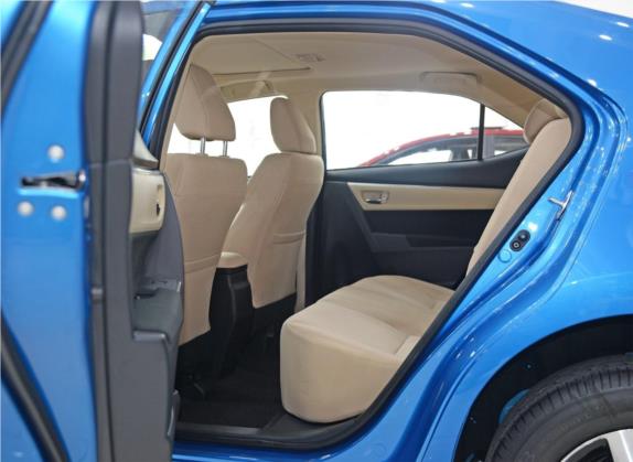雷凌 2017款 改款 185T CVT精英版 国V 车厢座椅   后排空间