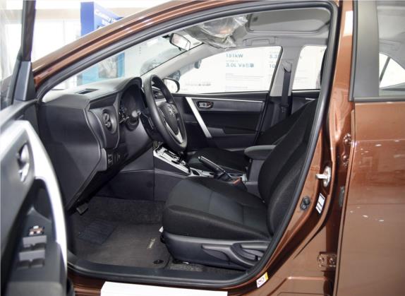 雷凌 2017款 改款双擎 1.8H GS E-CVT精英天窗版 国V 车厢座椅   前排空间