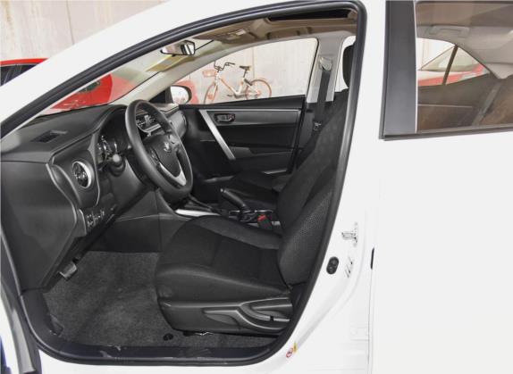 雷凌 2017款 改款 185T CVT精英版 国VI 车厢座椅   前排空间