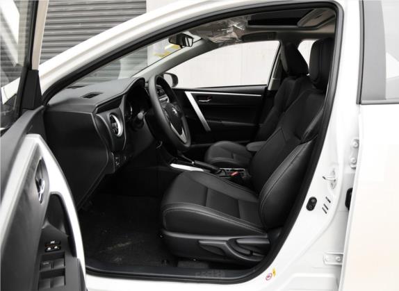 雷凌 2017款 改款 185T CVT领先版 国VI 车厢座椅   前排空间