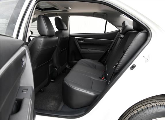 雷凌 2017款 改款 185T CVT领先版 国VI 车厢座椅   后排空间