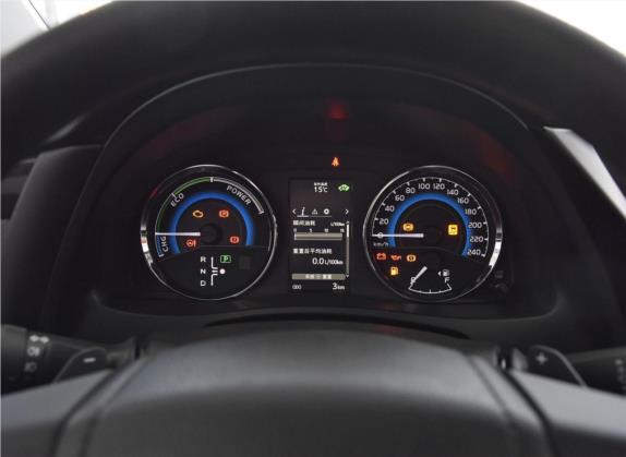 雷凌 2017款 改款双擎 1.8H GS E-CVT精英版 国VI 中控类   仪表盘