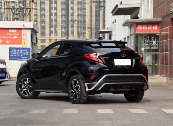 丰田C-HR 2018款 2.0L 酷跑领先版 国VI 外观   斜后