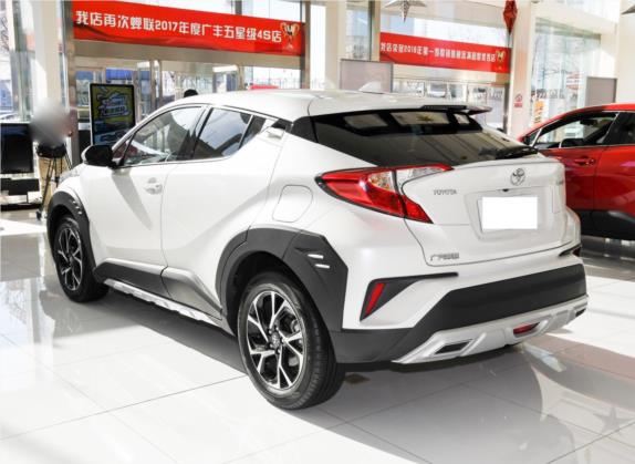 丰田C-HR 2018款 2.0L 酷越领先版 国VI 外观   斜后