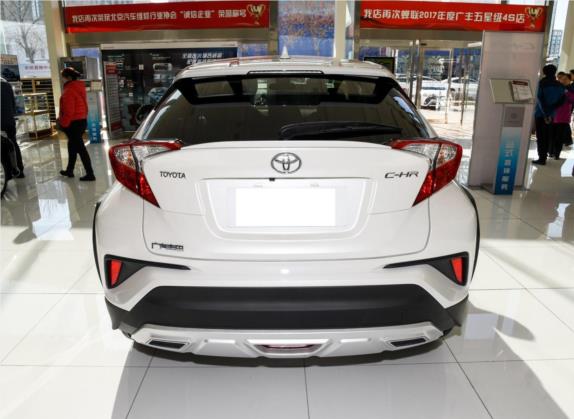 丰田C-HR 2018款 2.0L 酷越领先版 国VI 外观   正后