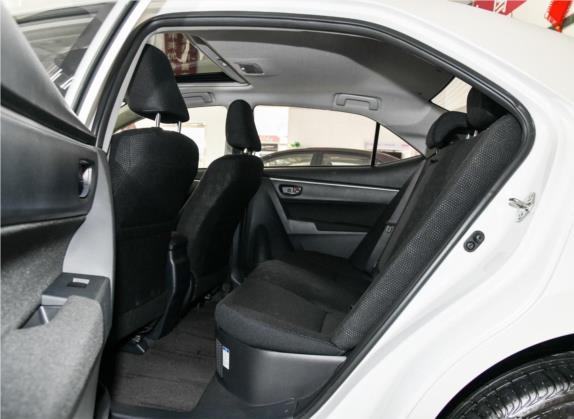 雷凌双擎E+ 2019款 1.8PH GS E-CVT精英天窗版 车厢座椅   后排空间