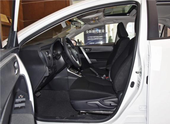雷凌双擎E+ 2019款 1.8PH GS E-CVT精英风尚版 车厢座椅   前排空间