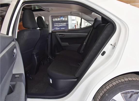 雷凌双擎E+ 2019款 1.8PH GS E-CVT精英风尚版 车厢座椅   后排空间